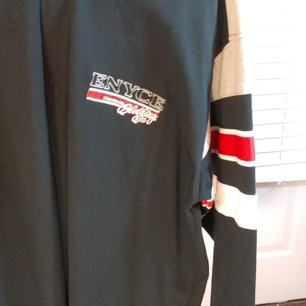 Enyce Clothing Co Mens Black Heavy Duty Long Sleeves Shirt T Shirt Size XXL - Picture 3 of 10